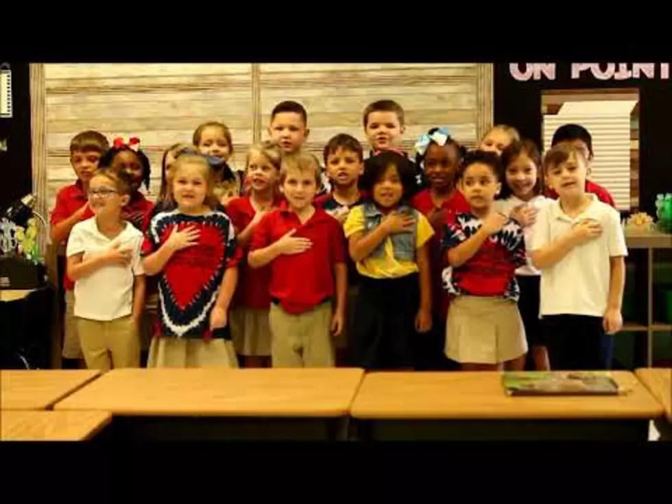 Video of Mrs. Raley’s 1st Grade at TL Rodes Reciting Pledge