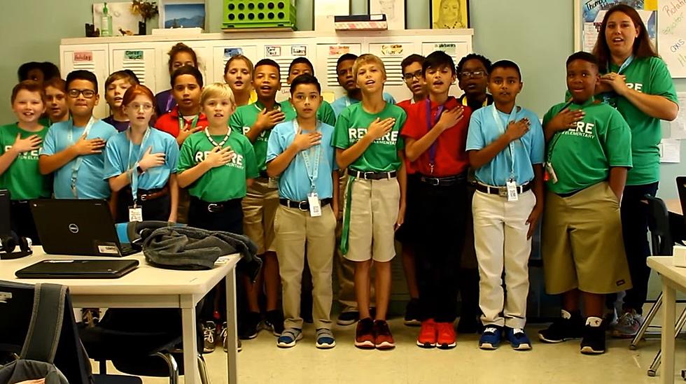 See Mrs. Thomas’ 5th Grade at Princeton Lead us in Pledge [VIDEO]
