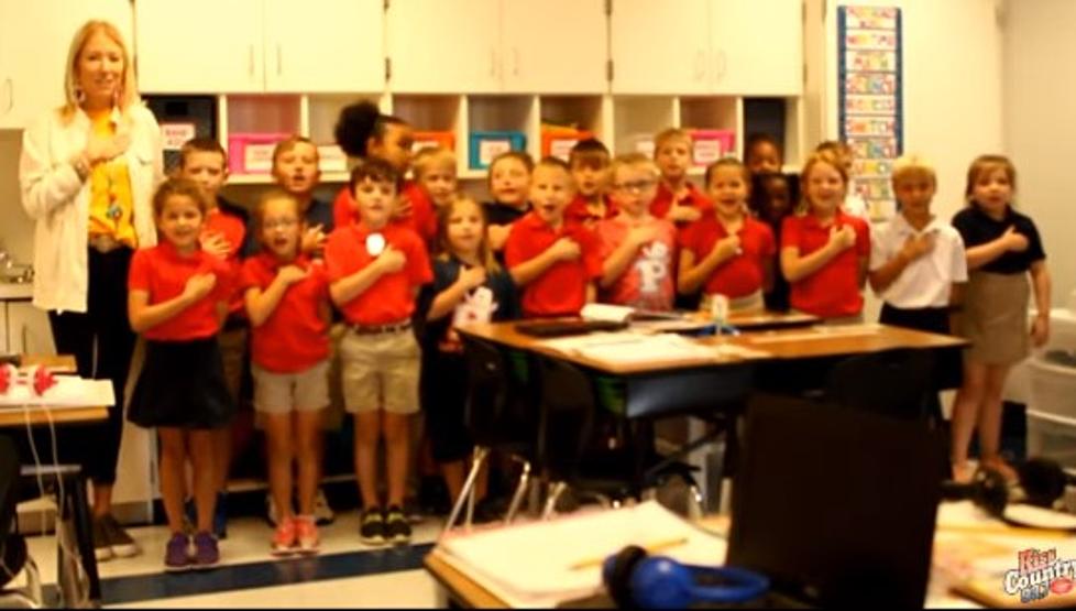See Mrs. Harrell’s 2nd Grade at Platt Reciting Pledge [VIDEO]