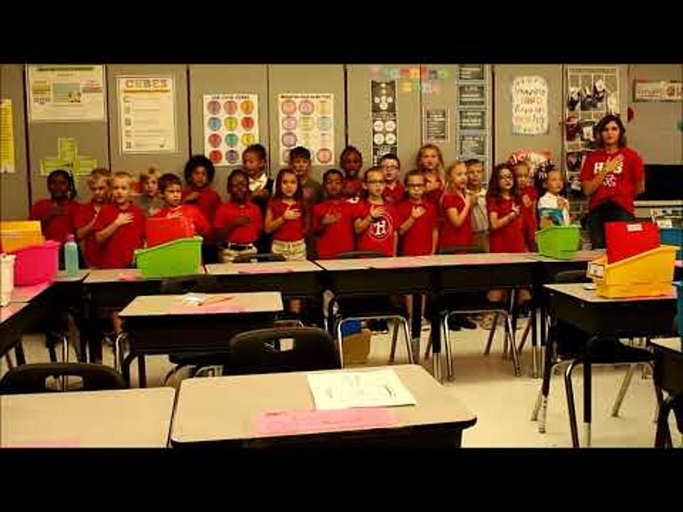 Watch Mrs. Williams’ 2nd Grade at Haughton Reciting the Pledge