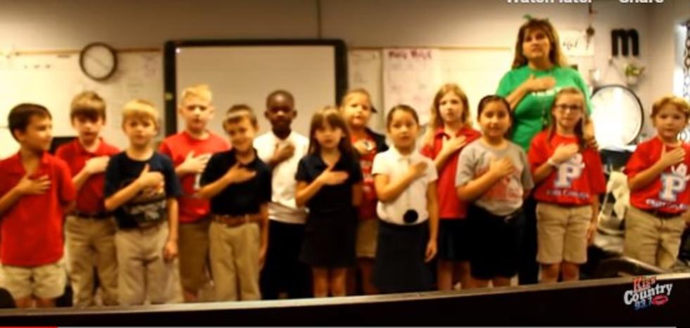 See Mrs. Moreau’s 2nd Grade at Platt Lead us in Pledge [VIDEO]