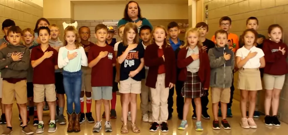 Watch Ms. Pelletier’s 2nd Grade at Kingston Lead us in Pledge [VIDEO]