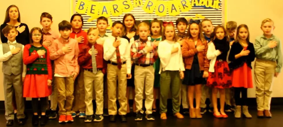 Mrs. Armstrong’s 3rd Grade at Legacy Leads us in Pledge [VIDEO]