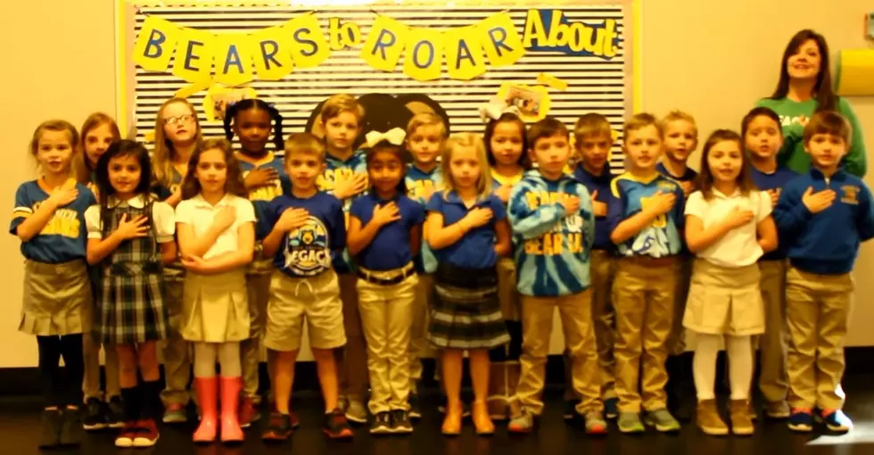 See Mrs. Barton&#8217;s 1st Grade at Legacy Reciting Pledge [VIDEO]