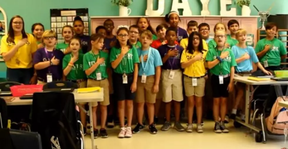 Video of Mrs. Daye&#8217;s 5th Grade at Princeton Reciting Pledge