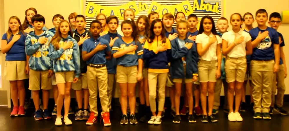 Watch Mrs. Vishnefski&#8217;s 5th Grade at Legacy Reciting Pledge [VIDEO]
