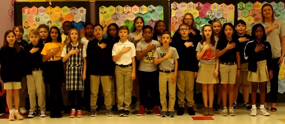 Watch Ms. Robinette’s 4th Grade at WT Lewis Recite the Pledge [VIDEO]