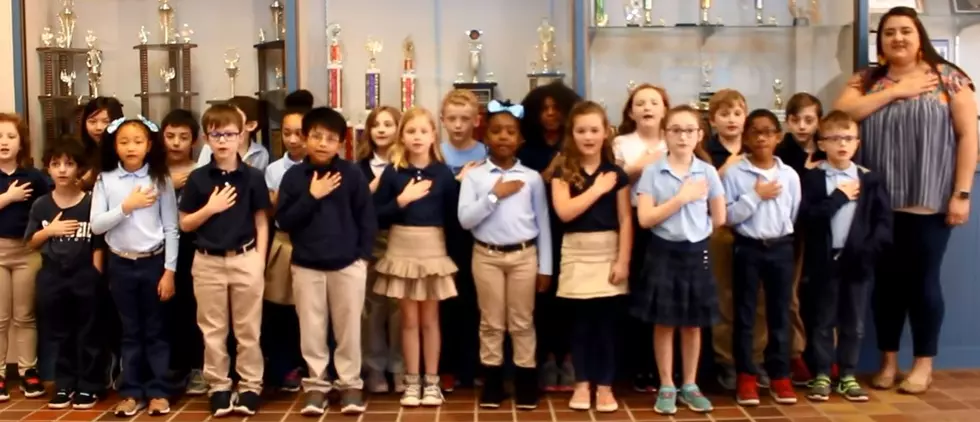 Watch Mrs. Stemple&#8217;s 2nd Grade at Stockwell Lead us in Pledge [VIDEO]