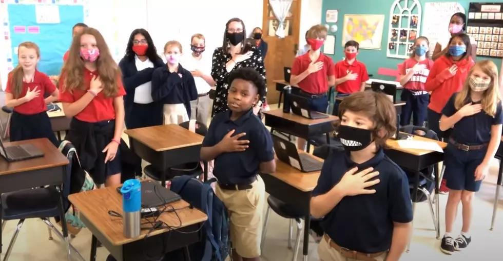 Video of Mrs. Daye’s 5th Grade at Princeton ES Leading us in Pledge