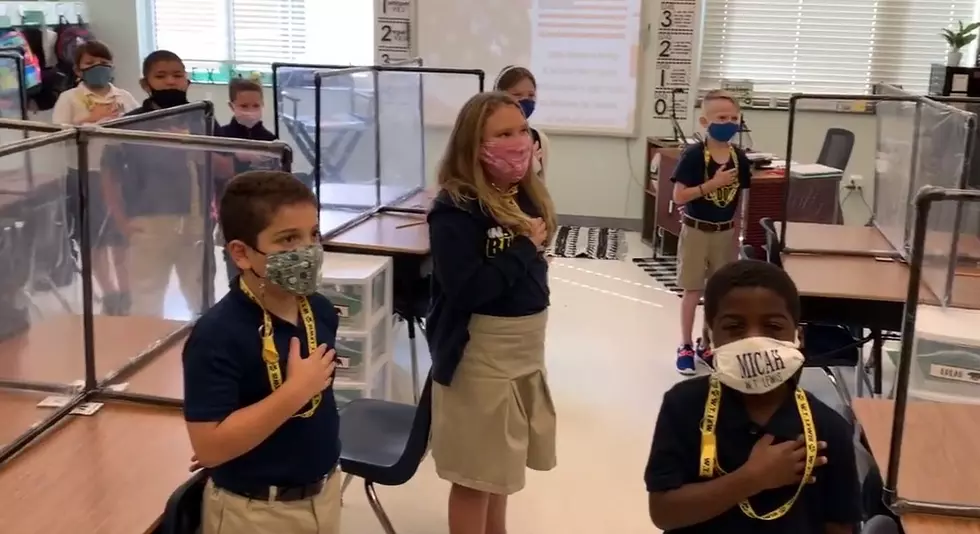 Ms. Fread&#8217;s 3rd Grade at WT Lewis Lead us in Pledge of Allegiance [VIDEO]