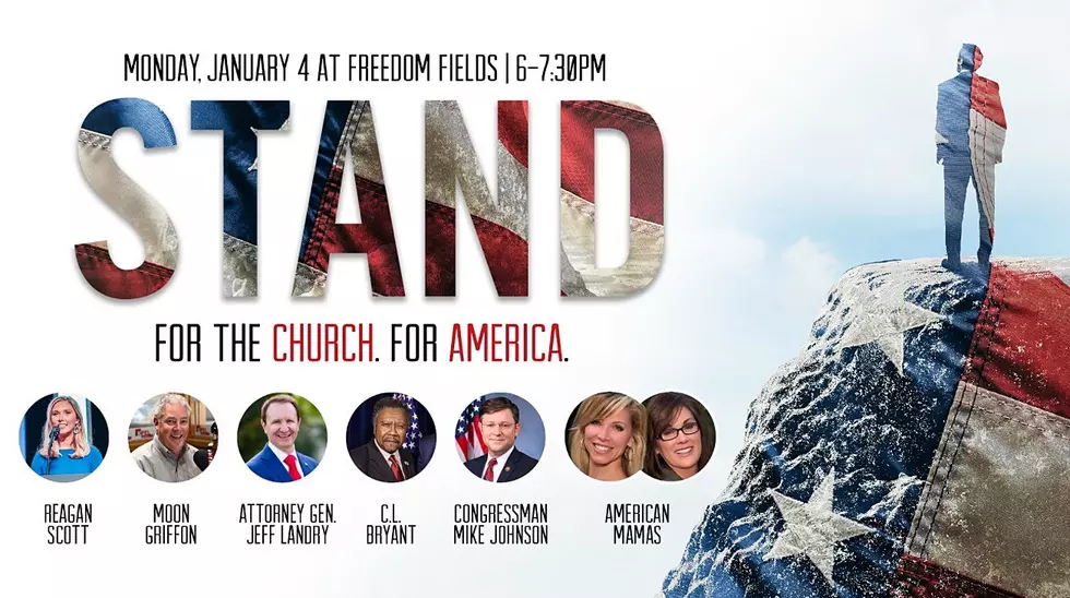 Christian Conservative Rally Tonight at Bossier City’s Freedom Fields