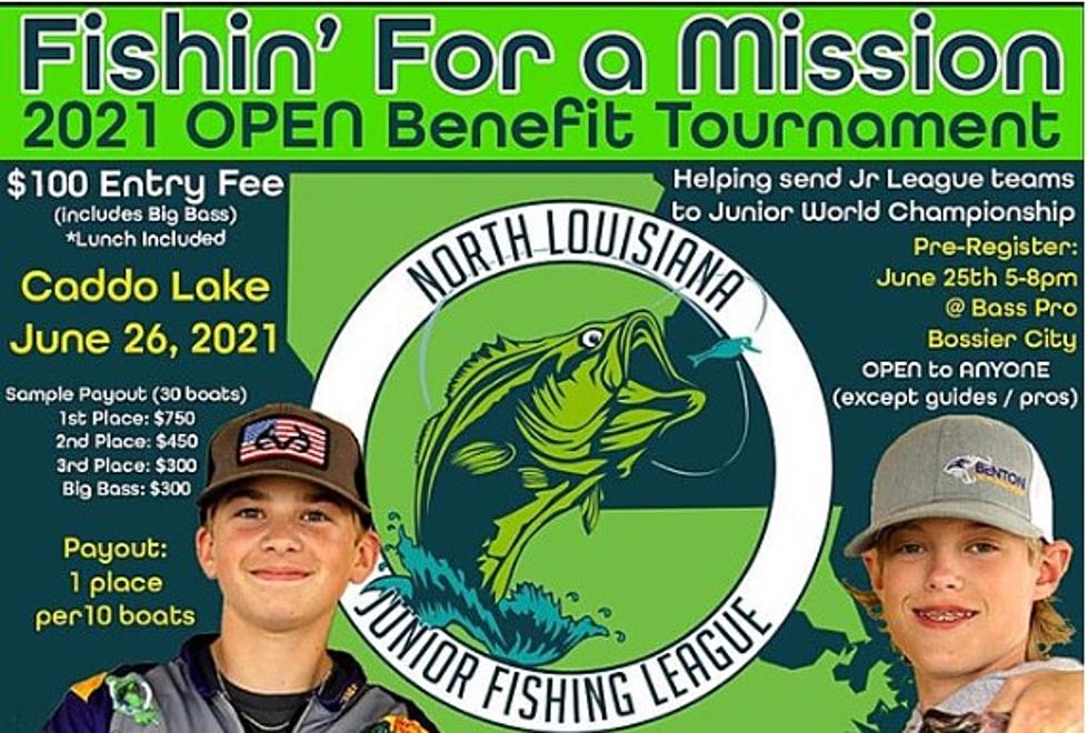 Caddo Lake Bass Tournament June 26 to Help Junior Anglers Attend World Championship