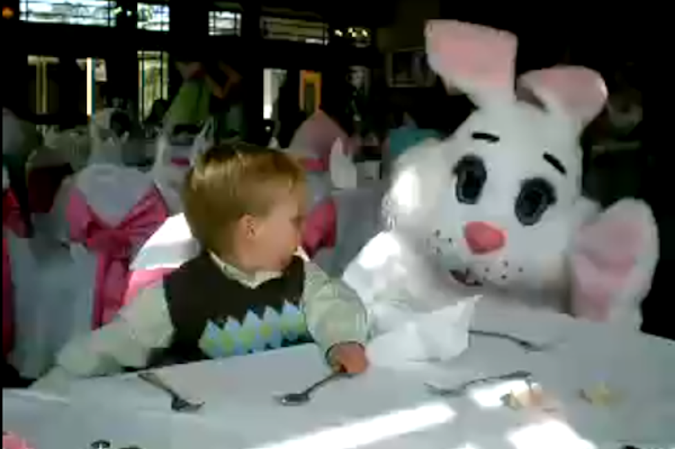 Cute Kids Getting Scared of the Easter Bunny
