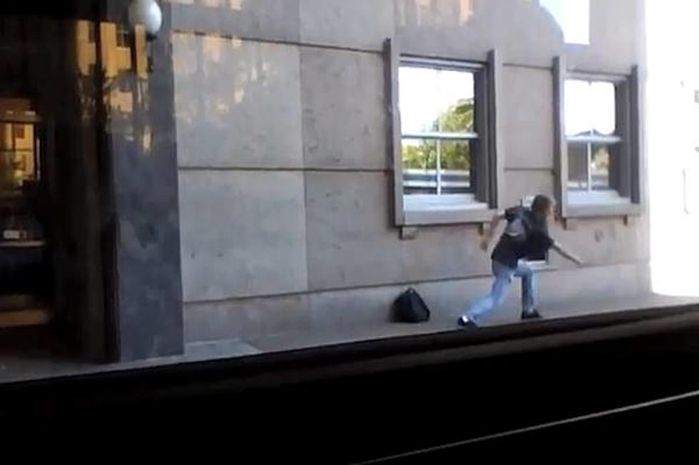 Dancing Man at Bus Stop Becomes Internet Sensation [VIDEO]