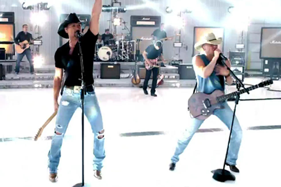 Kenny Chesney and Tim McGraw Rock Hard in New ‘Feel Like a Rock Star’ Video