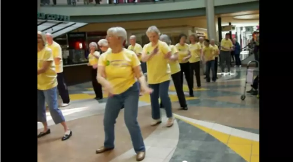 Group Of Seniors Charm Mall With Flash Mob [VIDEO]