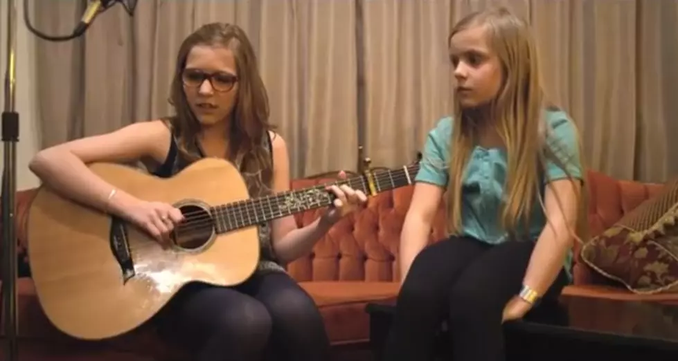 Two Cute Sisters Cover Jason Mraz’s Hit Song  ‘I Won’t Give Up