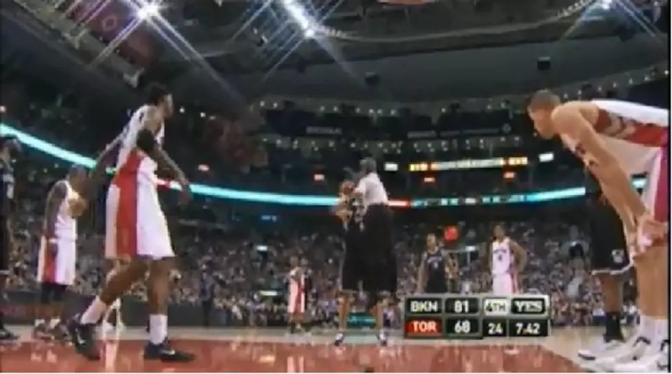 NBA Referee Attempts to Block Player’s Free Throw [VIDEO]