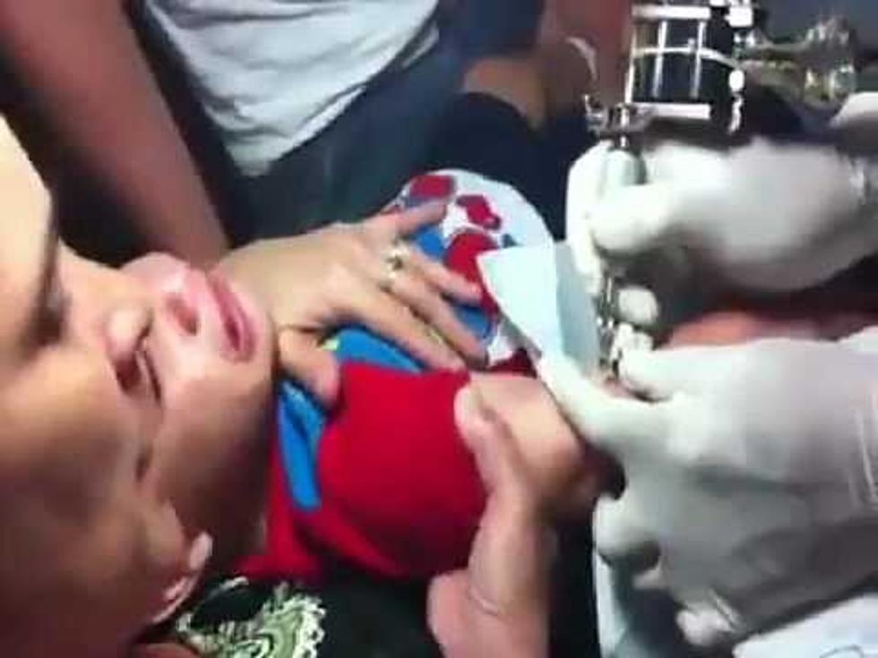 Mother Forces 3-Year-Old Son to Get a Tattoo, Then Posts Video on YouTube [VIDEO]