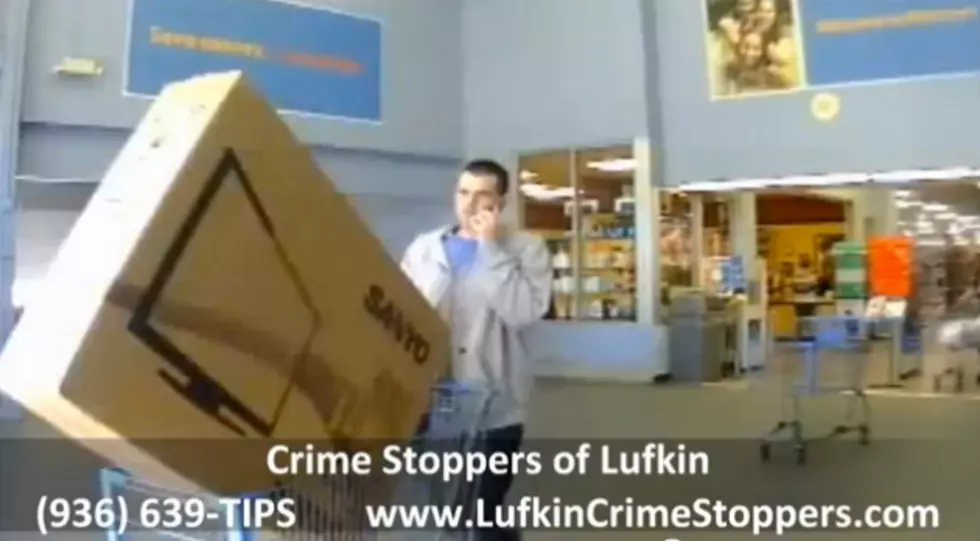 Man Steals Big Screen TV from Lufkin Walmart While &#8216;Talking&#8217; on Phone