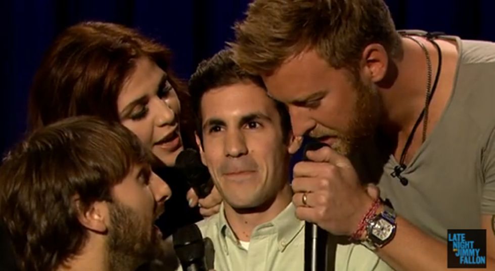 Lady Antebellum Get Uncomfortably Close with Fan [VIDEO]