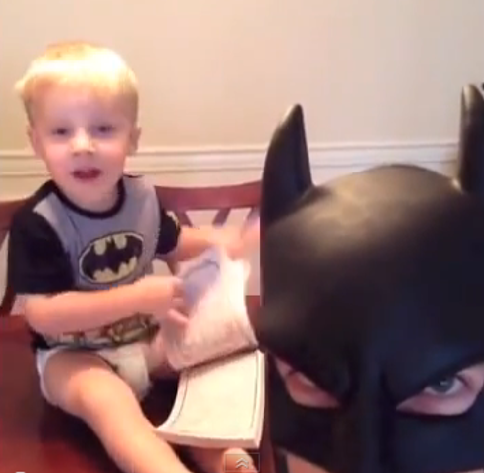 Bat Dad is the Best Dad [VIDEO]