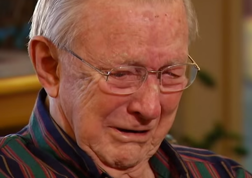 World War II Veteran Tearfully Reunited With Long-Lost Love Letter to His Wife