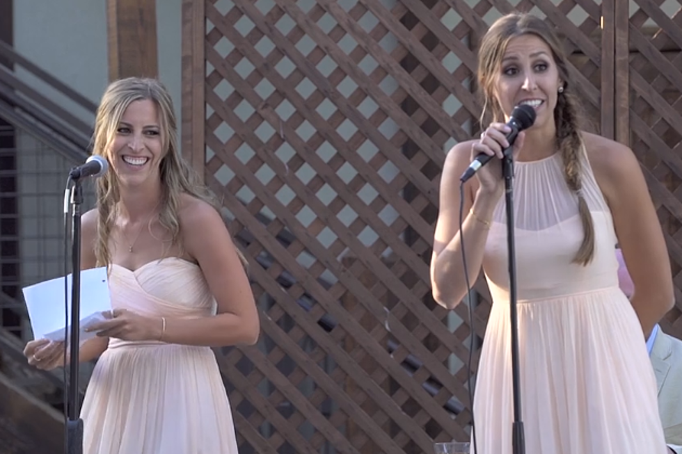Two Sisters Bring Down the House With Greatest Wedding Toast of All-Time