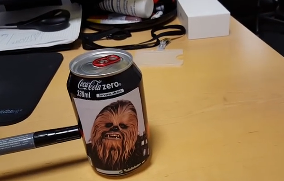 May the 4th Be With You - This Soda Can Sounds Like Chewbacca