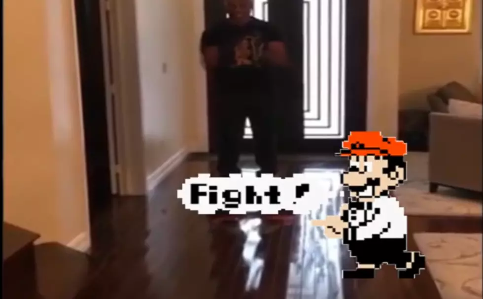 Mike Tyson Falls Off Hoverboard ‘Punch Out’ Edition [Watch]
