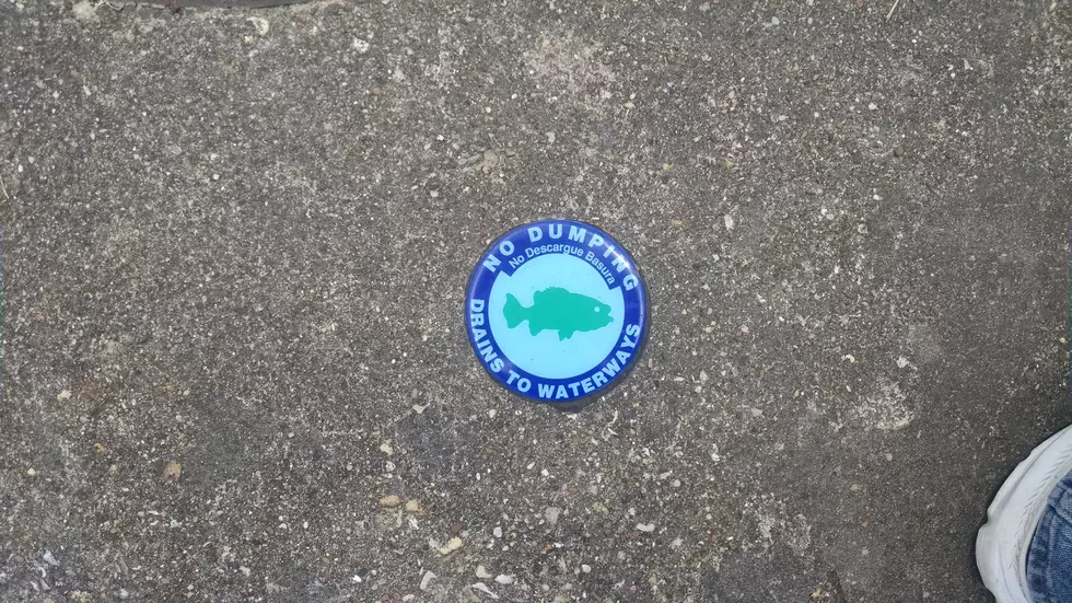 What are These Stickers on City of Tyler Storm Drains?