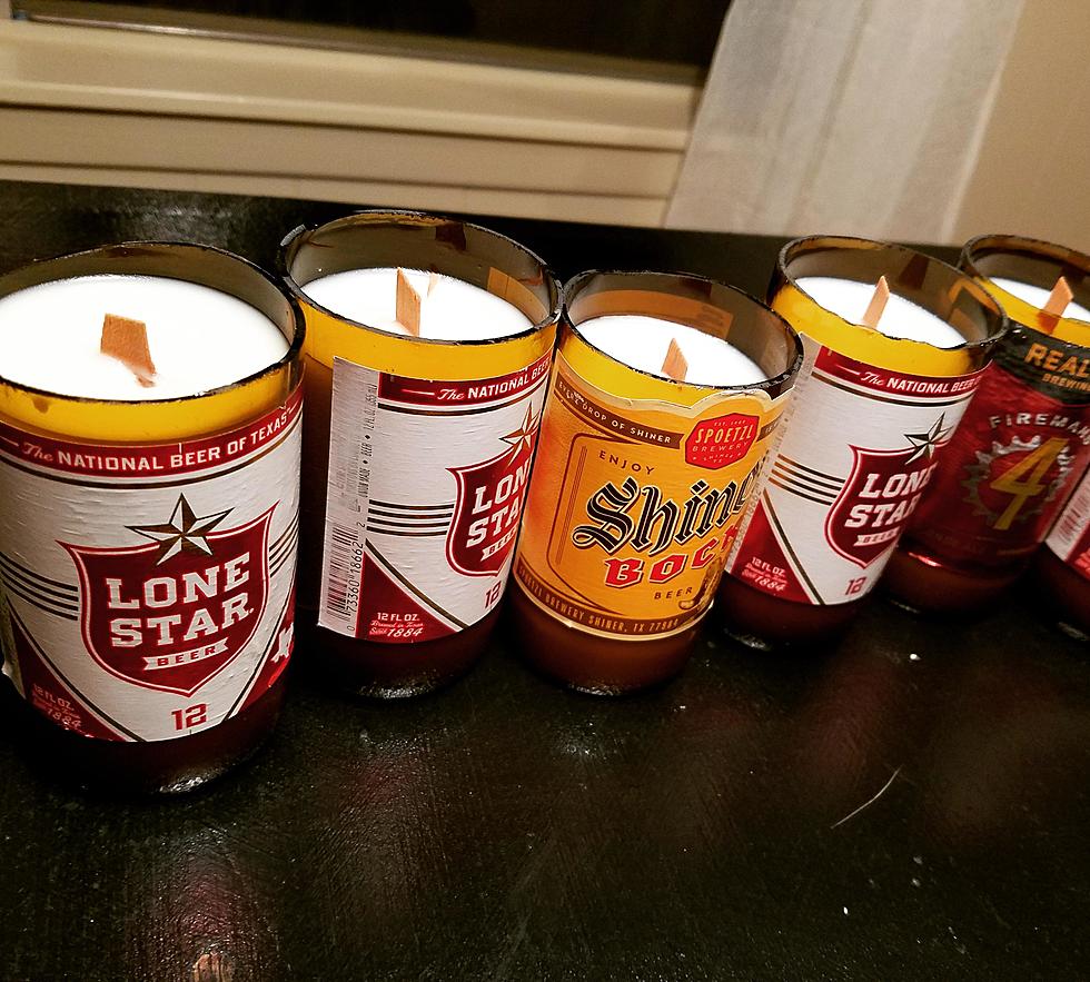 DIY Texas Candle Holders