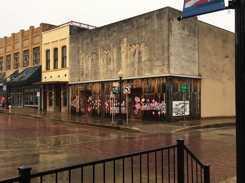 Heart Bombing The New York Store Demonstrates the Love People Have for Downtown Tyler