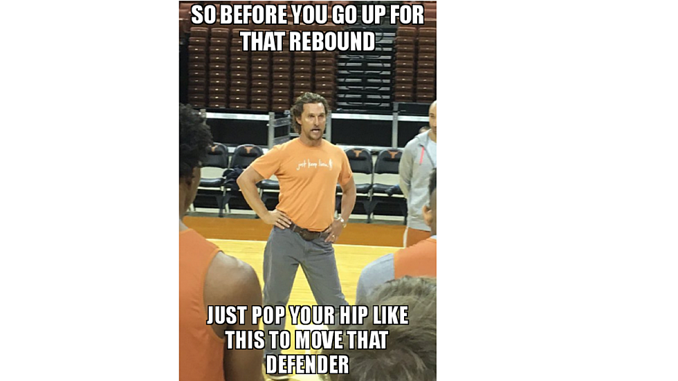Texas’ Own Matthew McConaughey Gets Meme Treatment with Pose