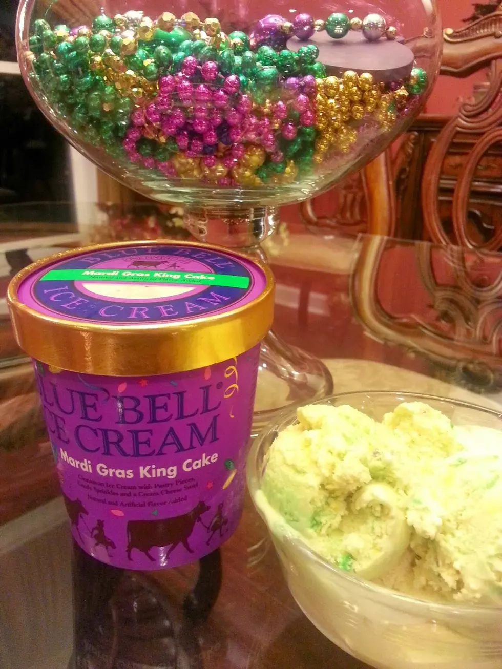 Blue Bell Brings Back King Cake Ice Cream... Only in Louisiana