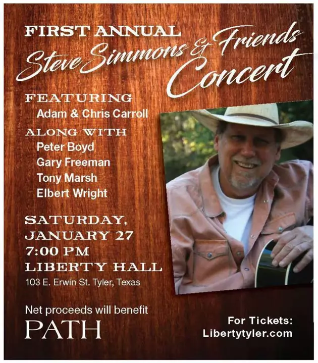 First-Ever Steve Simmons &#038; Friends Concert Benefiting PATH