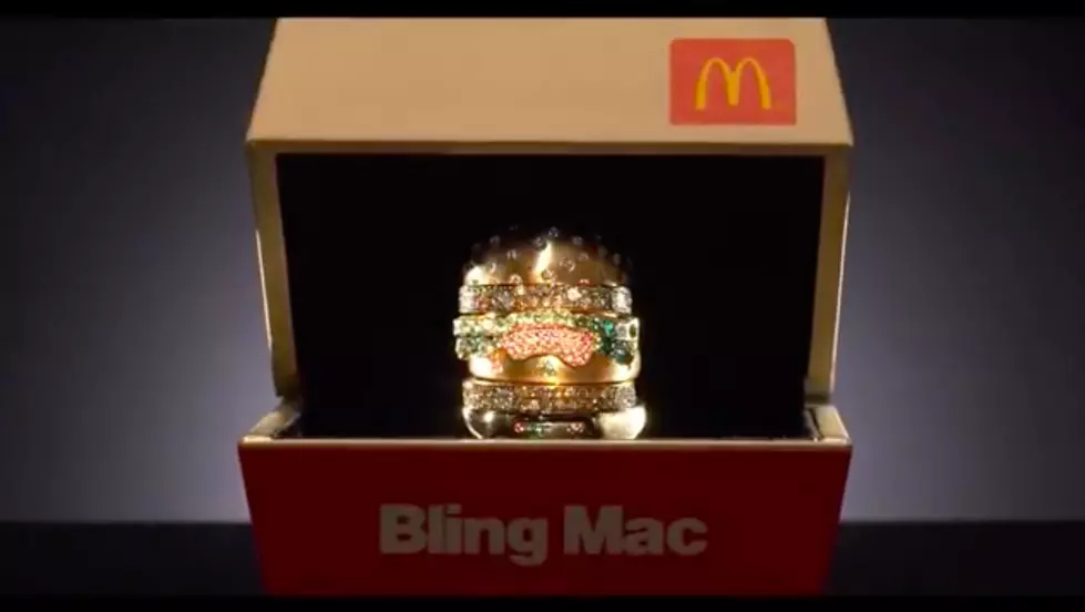 Give Your Loved One This McDonald’s 18K ‘Bling Mac’ Ring