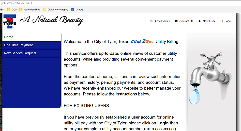 City Of Tyler's Online Payment System Breached