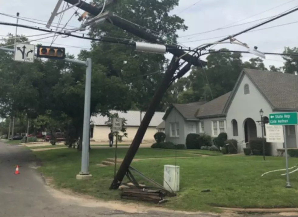 18-Wheeler Rips Through Power Lines In Lindale, Causes Power Outages