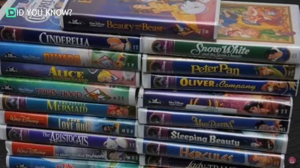 Your Disney VHS Tapes Could be Worth Some Serious Money