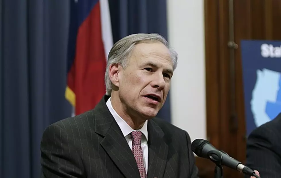 Texas Governor Greg Abbott Speaks Out About Taxes 