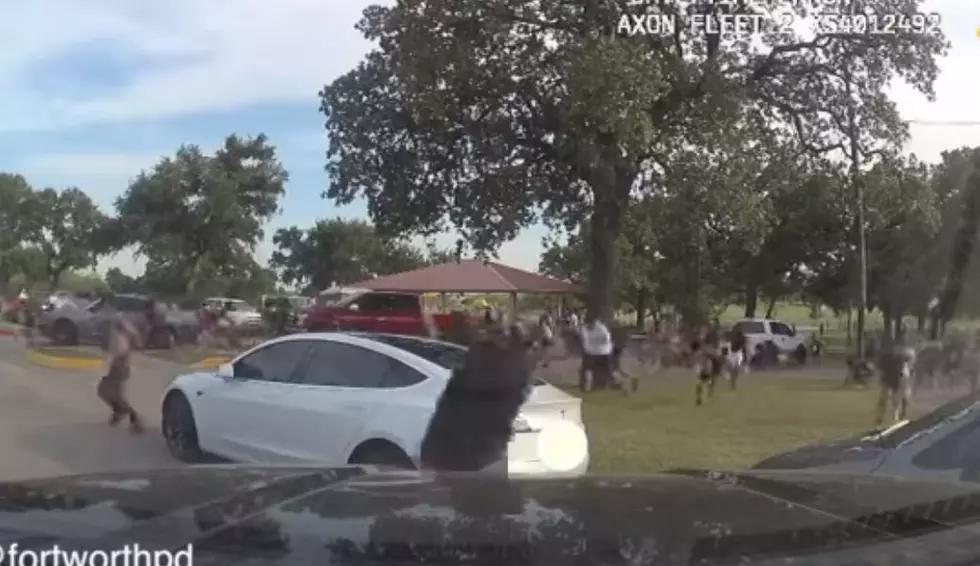 VIDEO: Texas Police Dash Cam Shows Crowd Of 400 Scramble Out Of Park After Shots Fired