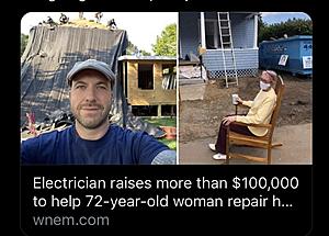 Man Organizes Community To Transform 72-Year-Old Woman&#8217;s Dilapidated Home