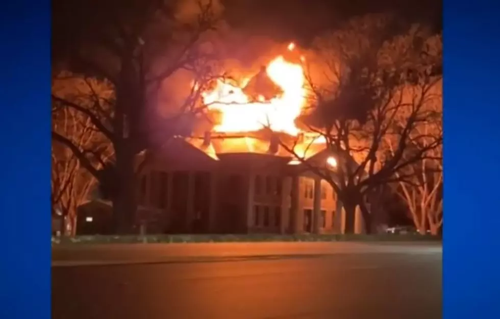 Mason County Courthouse Burns To The Ground, Arsonist Arrested