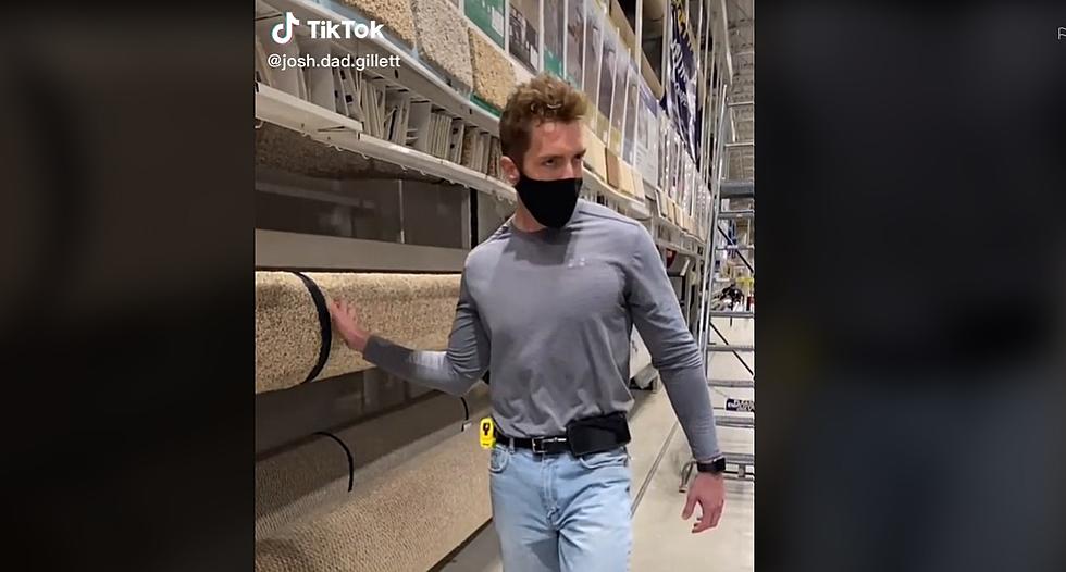 This TikTok Video Shows a Dad’s Best Place to Visit – in Lowe’s