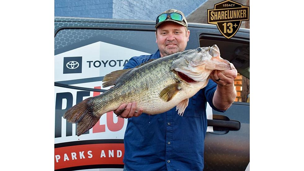 Record Bass Caught on Lake Tyler