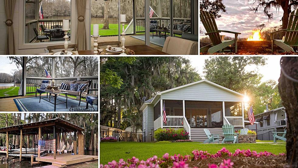 This Karnack, Texas Airbnb on Caddo Lake has a 5 Star Rating