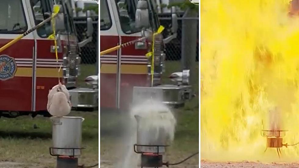 WARNING: This is The Worst Way To Deep Fry A Turkey This Year