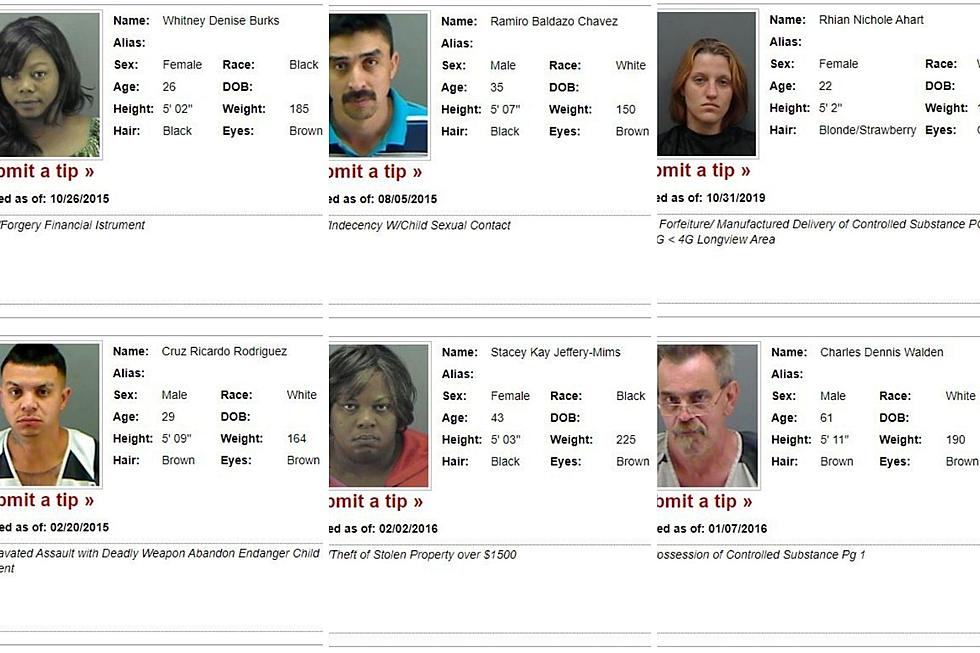 List of the 28 Most Wanted Criminals Out of Gregg County, Texas
