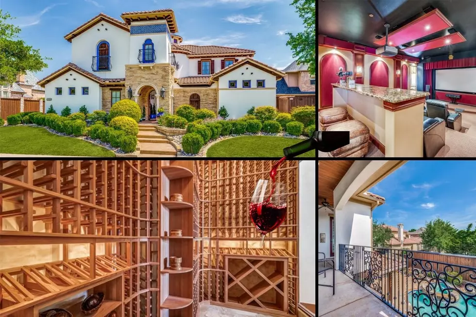 Drink Up! This Frisco, Texas House Has a Wine Cellar For 800 Bottles